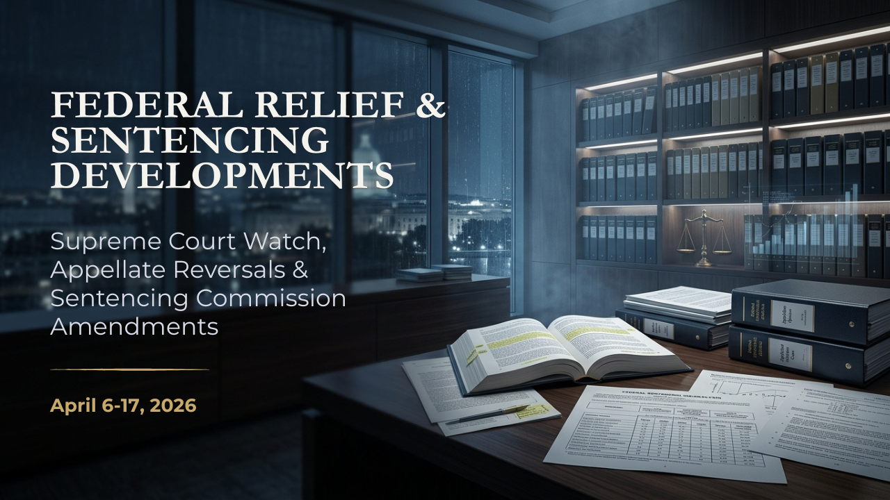federal sentencing developments
