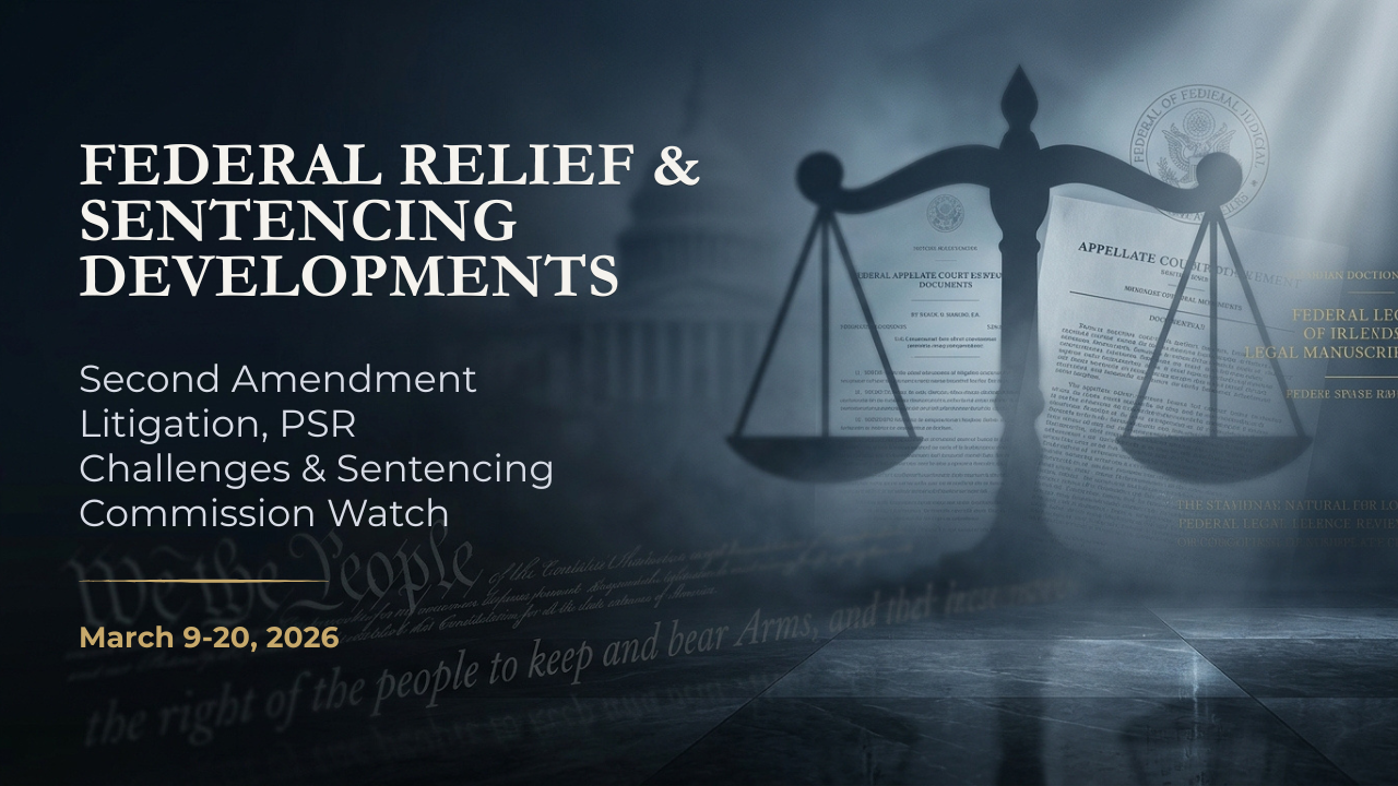 federal sentencing developments